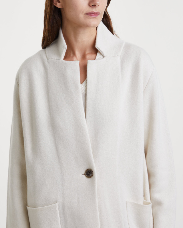 LISA YANG Cardigan Anni Coat Cashmere Offwhite 0 (XS-S)