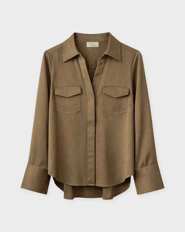 Wakakuu Icons Blouse Maria Mocca XL