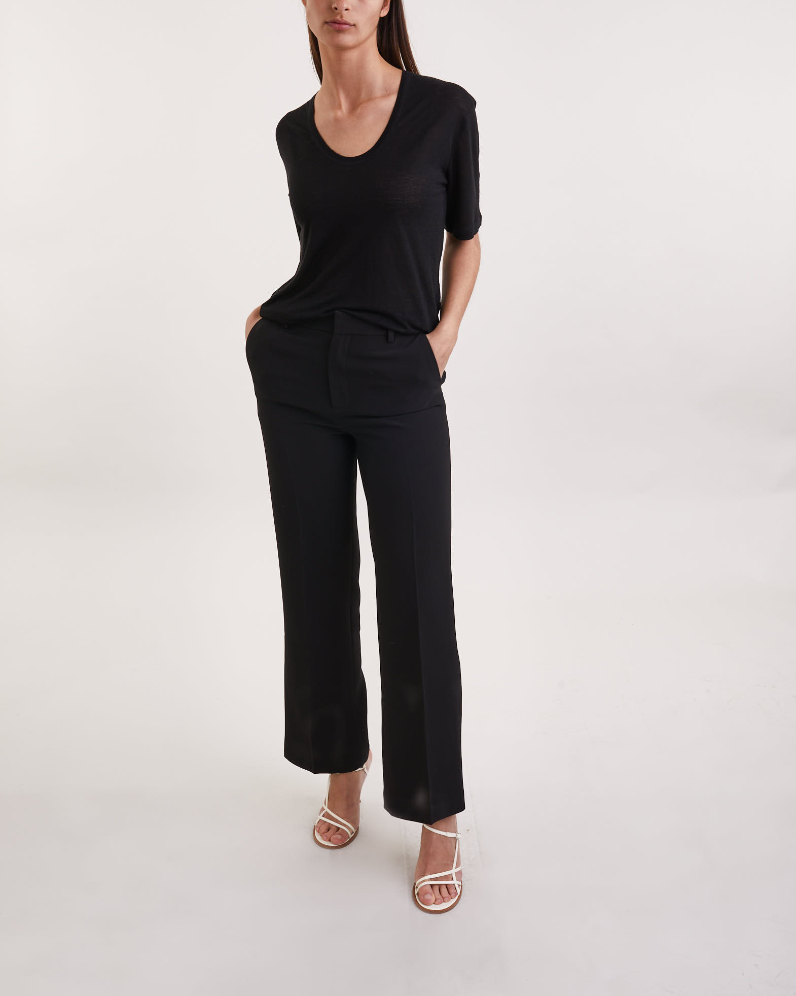 By Malene Birger Ella T-Shirt - Black