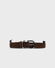 The Attico Belt Cintura Dark Brown M