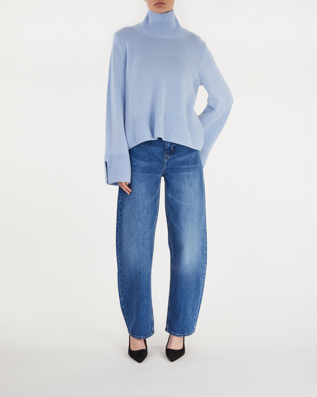 Frame Jeans Long Barrel Blå 27