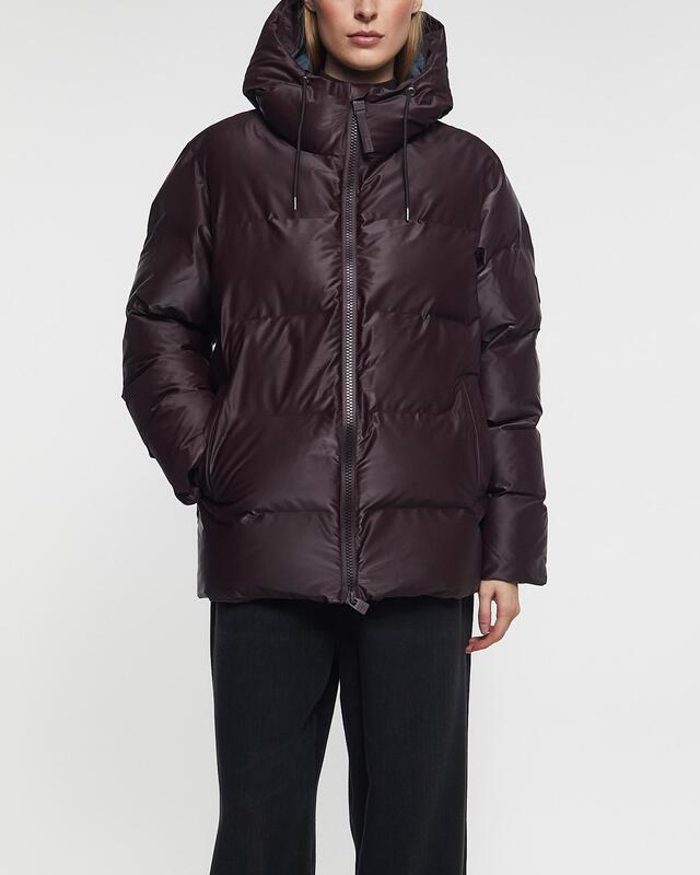 Rains Jacket Alta Puffer W3T3 Bordeaux M