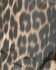 GANNI Leo Puffers Midi Jacket Leopard L-XL