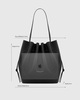 Yuzefi Taske Scallop Suede Brown ONESIZE