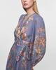 Zimmermann Klänning Tallow Wrap Midi  Flower print 2 (M-L)