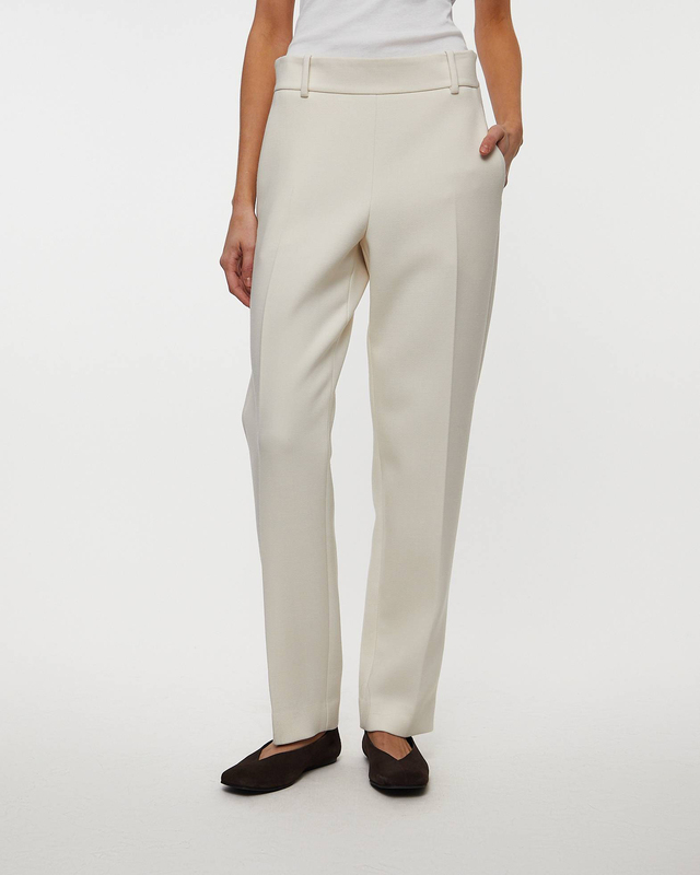 KHAITE Byxor Cambie Pant Creme US 4 ( EUR 36)