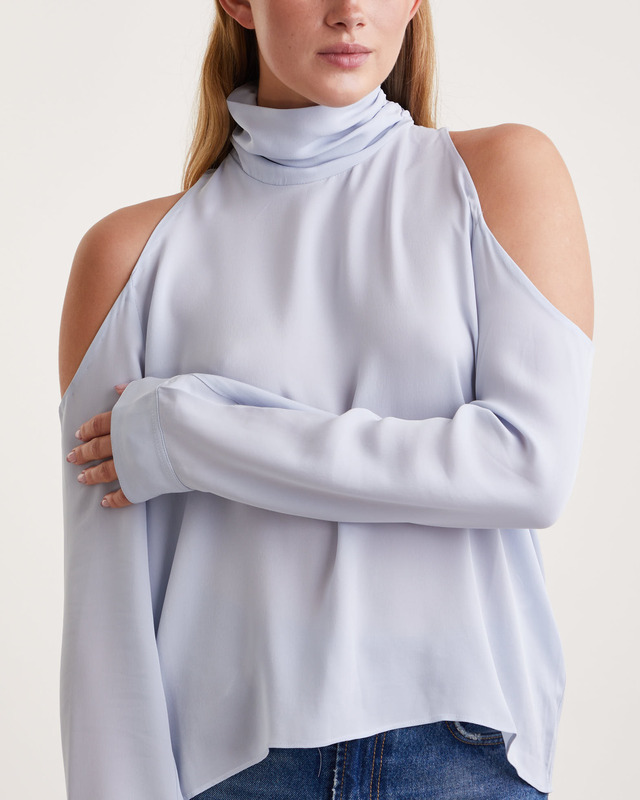 Ahlvar Gallery Blouse Yuri Ljusblå S