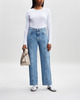 Dagmar Top Lyocell Long Sleeve White M