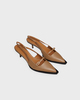 ATP Atelier Slingbacks Mira Hazelnut Nappa Brun EUR 37