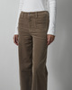Frame Pants Le Slim Palazzo Modernist Pocket Corduroy Taupe 28