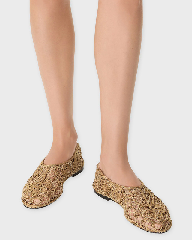 ODISSI Ballet Flats Iris Beige EUR 40
