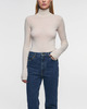 Jil Sander Tröjor High Neck & Crewneck Double Layer Bone XS