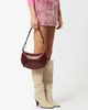 Isabel Marant Väska Oskan Moon Burgundy  ONESIZE