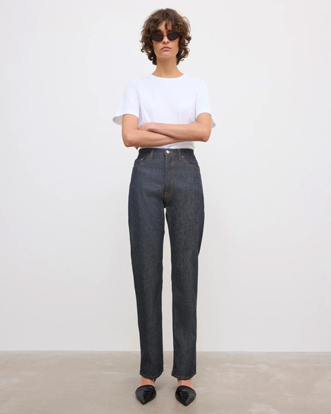 Jeans Straight Leg Denim Raw blue 2