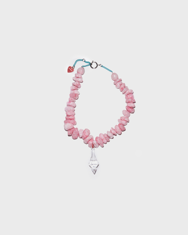 Acne Studios Halsband FN-UX-JEWE000364 Rosa ONESIZE