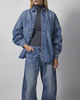 Samsøe Samsøe Skjorte Saharp seam 16141 Light blue wash M