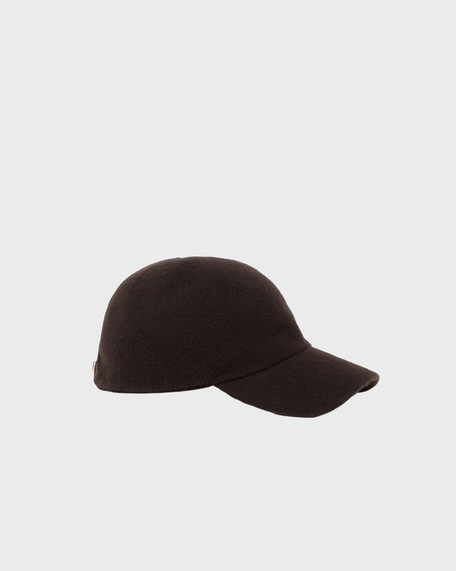 Guest In Residence Baseball Cap Dark Brown ONESIZE