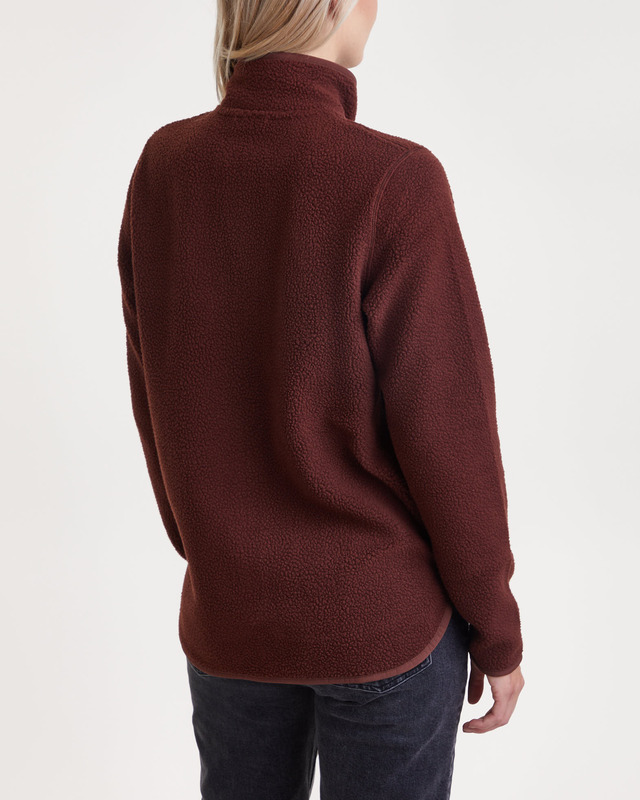 Peak Performance Jacka W Pile Zip  Bordeaux L