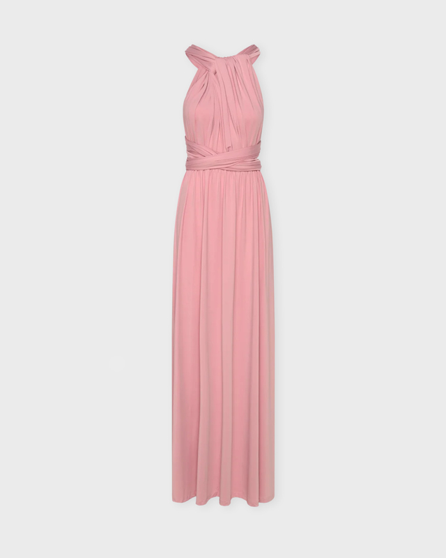 Malina Klänning Lola Maxi Blush S-M