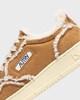 Autry Sneakers Medalist Low Shearling Cognac EUR 36