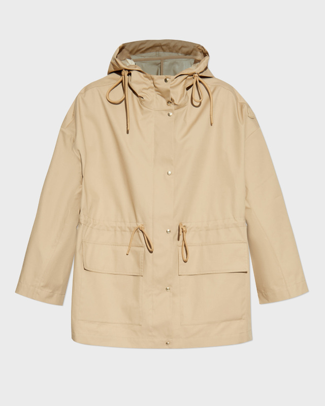 Moncler Jacka Gaillon Short Parka Ljusbeige MONCLER 2 (M)