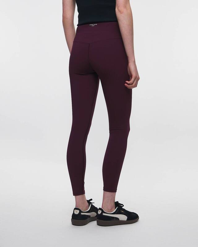 Anine Bing Legging Blake Burgundy  XS