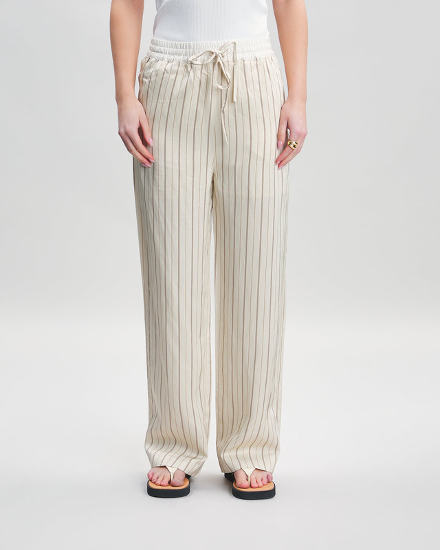 Rodebjer Byxor Simone Creme XS