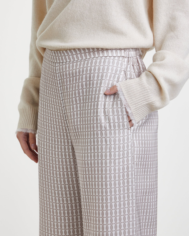 By Malene Birger Trousers Lucee Offwhite 40