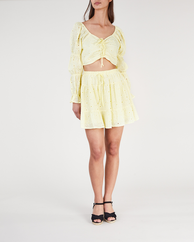 Love Lolita Clementine Skirt Yellow S