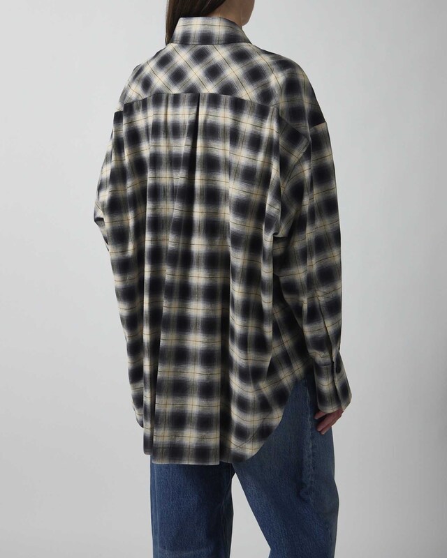 The Attico Shirt Black/Cream IT 42 (EUR 38)