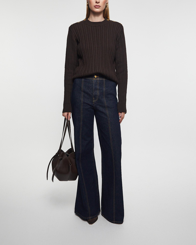 Golden Goose Deluxe Brand Tröja Journey Ofra Brun L