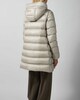 Moncler Lang parkas Suyenne Grønn MONCLER 3 (M/L)