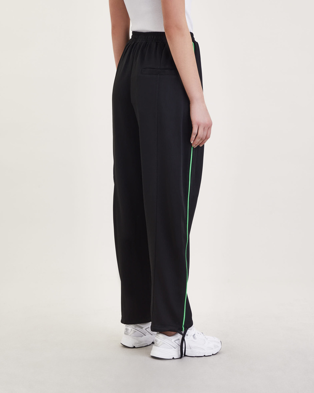 Ganni Pants Sporty Jersey Loose  Svart 42