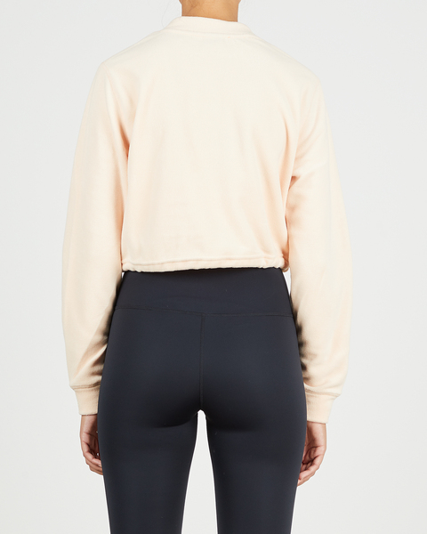 Sweater Double Team Cropped Peach 2