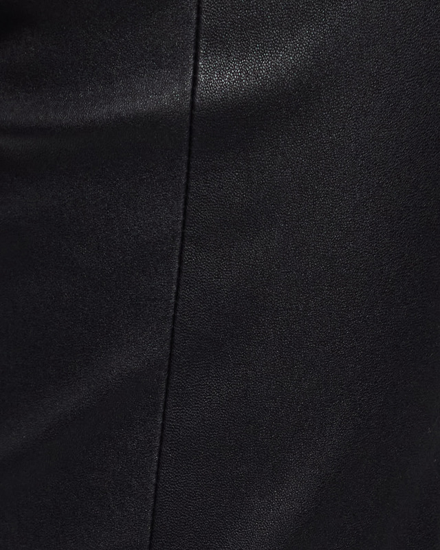 Wakakuu Icons Trouses Stretch Leather Pants Black 38