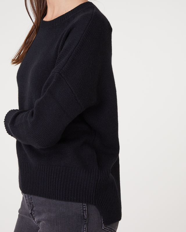 LISA YANG Cashmere knit Mila Black S-M