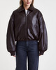 Acne Studios Jacket Coated Bomber Mörkbrun 40