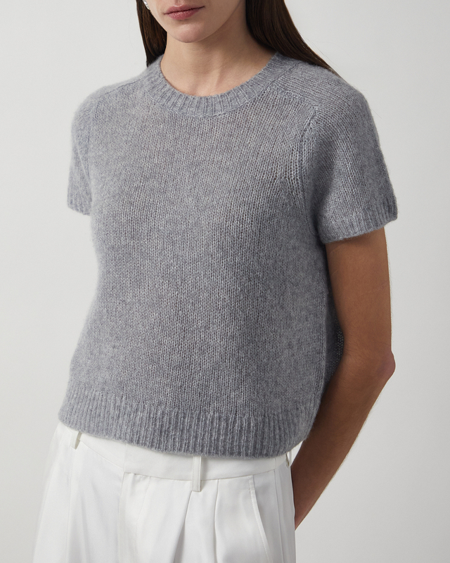 LISA YANG T-Shirt Siona Cashmere Cloud 0 (XS-S)