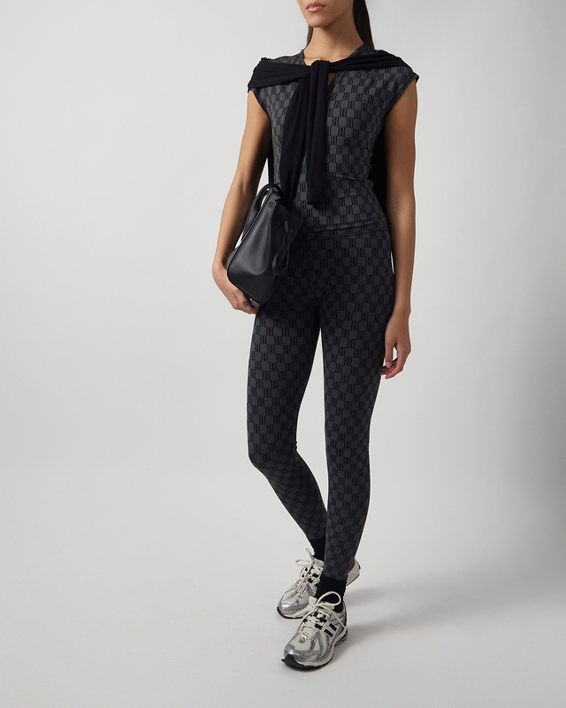 By Malene Birger Top Venazia Athletic  Monogram print XS