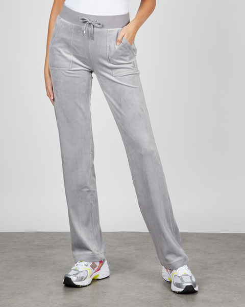 Trousers Del Ray Classic Velour Sleet 1
