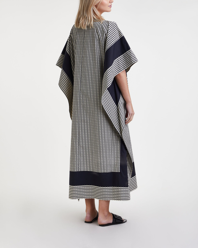 By Malene Birger Kaftan Sennasi Svart/vit L