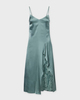 Acne Studios Dress Satin Slip Sage 36