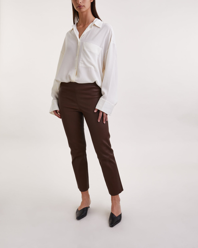 By Malene Birger Shirt Derris Silk White 38