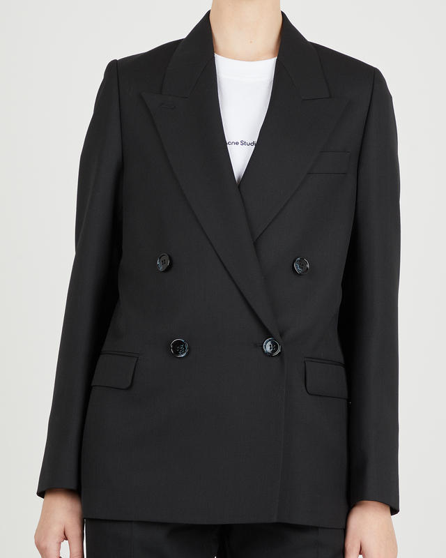 acne black blazer