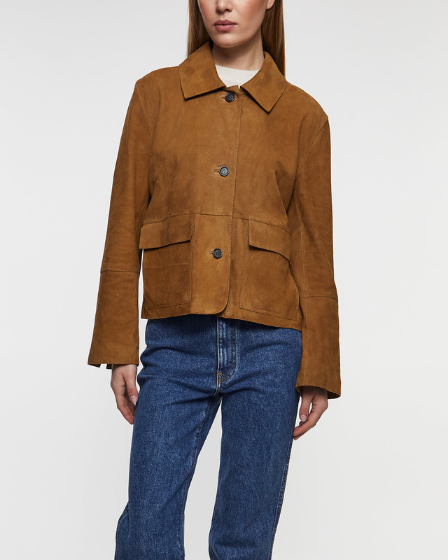 Wakakuu Icons Jacka Coco Suede Brun S