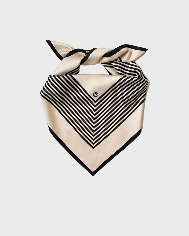 Le Scarf Scarf No.1 90X90 Vit ONESIZE
