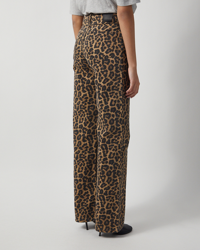 Anine Bing Jeans Hugh Leopard 28