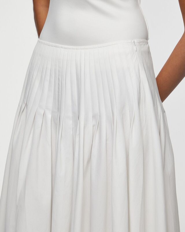 Wakakuu Icons Skirt Dover Pleated White M