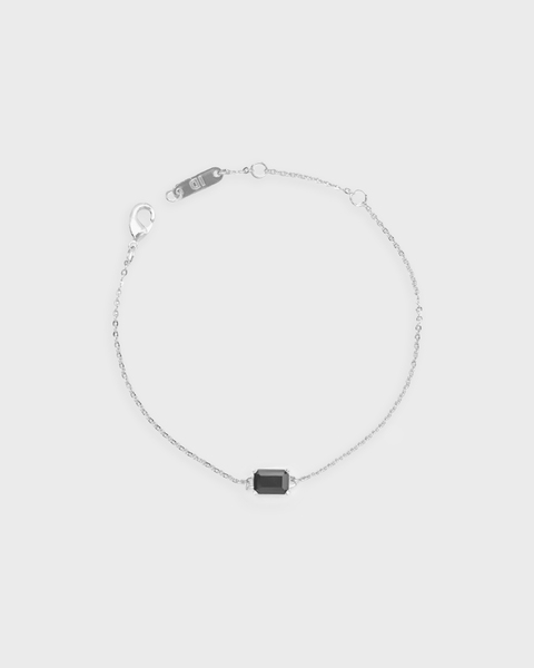 Bracelet One Stone Svart ONESIZE 1