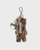 Acne Studios Keyring Teddy Bear Chocolate ONESIZE